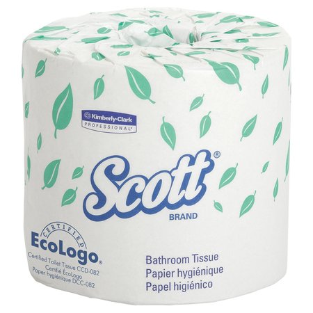 SCOTT Toilet Paper 80 Rolls 550 sheet 4.1 in. 04460-50